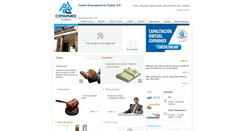 Desktop Screenshot of coparmexpuebla.org.mx